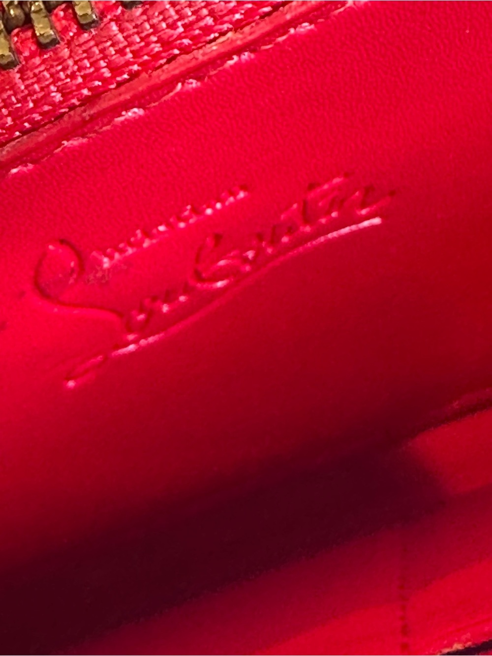 Christian Louboutin Panettone Zip
Around Long Wallet Studs Black
Leather Italy - Picture 6 of 8